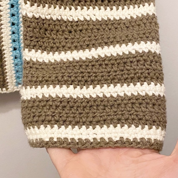 Unique Striped Cardigan Sweater - Picture 5 of 6